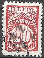 TURKEY #  FROM 1957  MICHEL D 47 - Official Stamps