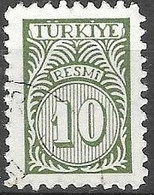 TURKEY # FROM 1959  MICHEL D 61 - Timbres De Service