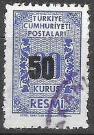 TURKEY # FROM 1963  MICHEL D 84 - Timbres De Service