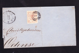 COVER-DENMARK-1864-SEE-SCAN - Storia Postale