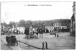 Saint Saens Seine Maritime Place Maintenon Animée 1910 état Superbe - Saint Saens