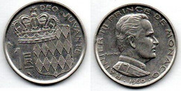 Monaco 1 Franc 1960 SUP - 1960-2001 New Francs