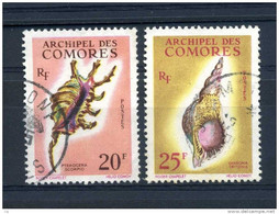 Comores  :  Yv  23-24  (o) - Used Stamps
