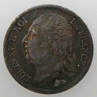 France, Louis XVIII, 1/2 Franc 1822 A, SUP, KM#708.1 - 1/2 Franc
