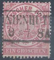 NDP 12, 1 Gr.karmin  ANTONIENHÜTTE       1869 - Norddeutscher Postbezirk