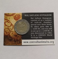 2 Euro MALTA  2022  HIPOGEO DE HAL SAFLIENI  - UNC - SIN CIRCULAR - NEW 2€  COINCARD - Malta