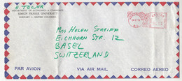 Simon Fraser Univeristy Company Letter Cover Posted 1973 Meter Stamp B221201 - Covers & Documents