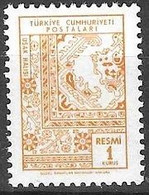 TURKEY #   FROM 1966 MICHEL D 103** - Official Stamps