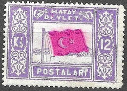 TURKEY #   FROM 1939 STAMPWORLD 23(*) - 1934-39 Sandschak Alexandrette & Hatay