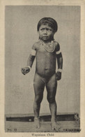 British Guiana, Guyana, Demerara, Native Wapisiana Indian Girl (1920s) Postcard - Guyana (formerly British Guyana)