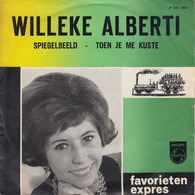 * 7" *  WILLEKE ALBERTI - SPIEGELBEELD (Favorieten Expres Holland 1963 EX) - Autres - Musique Néerlandaise