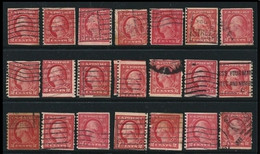 U.S.A. ( U.S.P.)  ⭐ 1916 / 17  ☘️  N.  329  ? Usati ⭕ NON DENTELLATI Su Più Lati ☘️ Lotto  355 ☘️ - Used Stamps