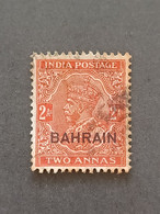 COLONIE ANGLAISE البحرين  BAHRAIN 1933 CAT YVERT N. 8a - Bahrein (...-1965)