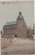 Tubize 1913; Hôtel De Ville - Voyagé. (Jules Wastiau) - Tubize