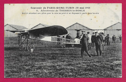 CPA Toussus Le Noble - Aérodrome - 28 Mai 1911 - Blériot Attendant Son Pilote Pour La Mise Au Point De Son Appareil - Toussus Le Noble