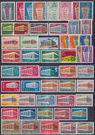 EUROPA CEPT ! - 1969 - ANNEE COMPLETE ** MNH - 51 TIMBRES - COTE YVERT = 128 EUR - Volledig Jaar