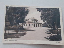 67 Bischwiller La Gare Vue Rare - Bischwiller