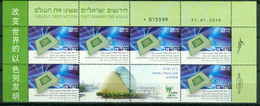 Bm Israel 2010 MiNr 2106 (6x + 2xZf) Kleinbogenteil Partial Sheet MNH | Expo 2010, Shanghai - Blocks & Kleinbögen