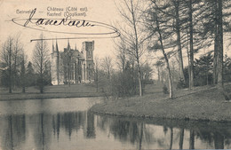 BEERVELDE  BEIRVELDE  CHATEAU ( COTE EST ) KASTEEL ( OOSTKANT )       2 SCANS - Lochristi