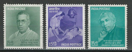 Indien Mi 300-02, SG 418-20 * Mh - Unused Stamps