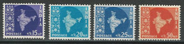 Indien Mi 294-97, SG 407-10 ** Mnh - Ungebraucht