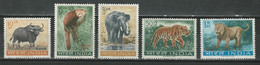 Indien Mi 358-62, SG 472-76 ** Mnh - Ungebraucht