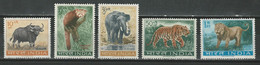 Indien Mi 358-62, SG 472-76 ** Mnh - Unused Stamps