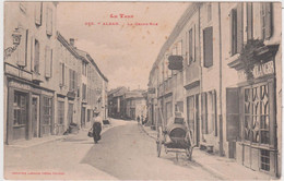 CPA - ALBAN - LA GRAND' RUE - Alban