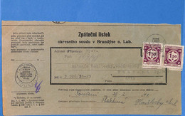 Böhmen Und Mähren 1941 Seulement Le Recto D'une Lettre De Tauschim (G11217) - Briefe U. Dokumente