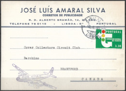 Portugal Used Card With Scarce Stamp - Covers & Documents