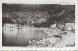 Orbey - Lac Noir : Usine électrique , La Terrasse Et Le Restaurant L. Gérard - Cachet Poste 1934 - Orbey