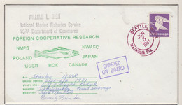 Arctic USA Foreign Cooperative Research USSR Cover Ca Seattle JUN 5 1981 (ZB186B) - Programmi Di Ricerca