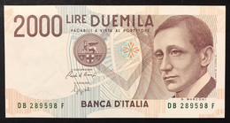 2000 LIRE Guglielmo Marconi Serie B 1992 Colori Modificati Curiosità  LOTTO 3465 - 2000 Liras