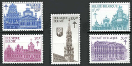 Belgique Belgie Belgium Belgien Belgio 1965 Bruxelles Grand Place Antituberculeux Tuberculosis (Yvert 1354, Michel 1411) - Non Classificati