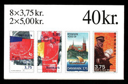 1998 Postal History Michel DK MH56 Yvert Et Tellier DK C1187III Stanley Gibbons DK SB188 AFA DK S96 Facit DK HS96 Xx MNH - Markenheftchen