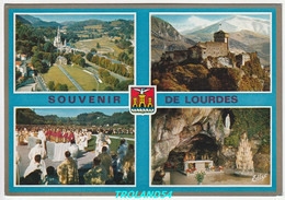 CP- De Lourdes, Multi-vues, éditions Doucet - Souvenir De...