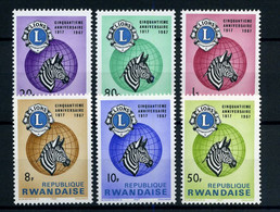 République Rwandaise - 227/32 - MNH - Ungebraucht