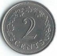 MM281 - MALTA - 2 CENTS 1977 - Malte