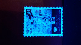 2000 N° 3355  OBLITERE  COULEUR DEDOUBLEE - Used Stamps