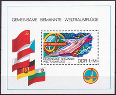 DDR 1980 Mi-Nr. Block 58 ** MNH - 1971-1980