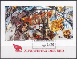 DDR 1981 Mi-Nr. Block 63 ** MNH - 1981-1990