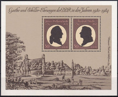 DDR 1982 Mi-Nr. Block 66 ** MNH - 1981-1990