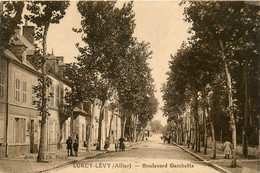 Lurcy Lévy * Le Boulevard Gambetta * Poste Ptt - Other & Unclassified