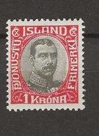 1920 MH  Iceland Dienst Mi 40 - Dienstmarken
