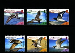 Delcampe - ALDERNEY - 2009  SEABIRDS  SET MINT NH - Alderney
