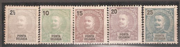 Ponta Delgada, 1897, # 13, 15/8, MH And MNG - Ponta Delgada