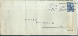 Denmark 1938 Letter Canceled With Special Cancellation Copenhagen,stamp 1938 Bertel Thorvaldsen - Danish Sculptor - Briefe U. Dokumente