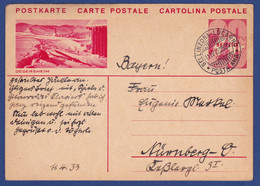 86B/11: Bahnpost  "BELLINZONA - LOCARNO / 2525 / * POSTA AMB. *" (BP0069) - Ferrocarril