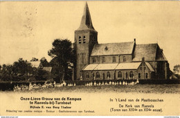 Raevels De Kerk  1930 Sterstempel - Ravels