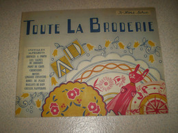 Toute La Broderie 1951 N° Hors Série; Initiales, Alphabet, Signes Du Zodiaque, Point De Croix .... - Punto De Cruz